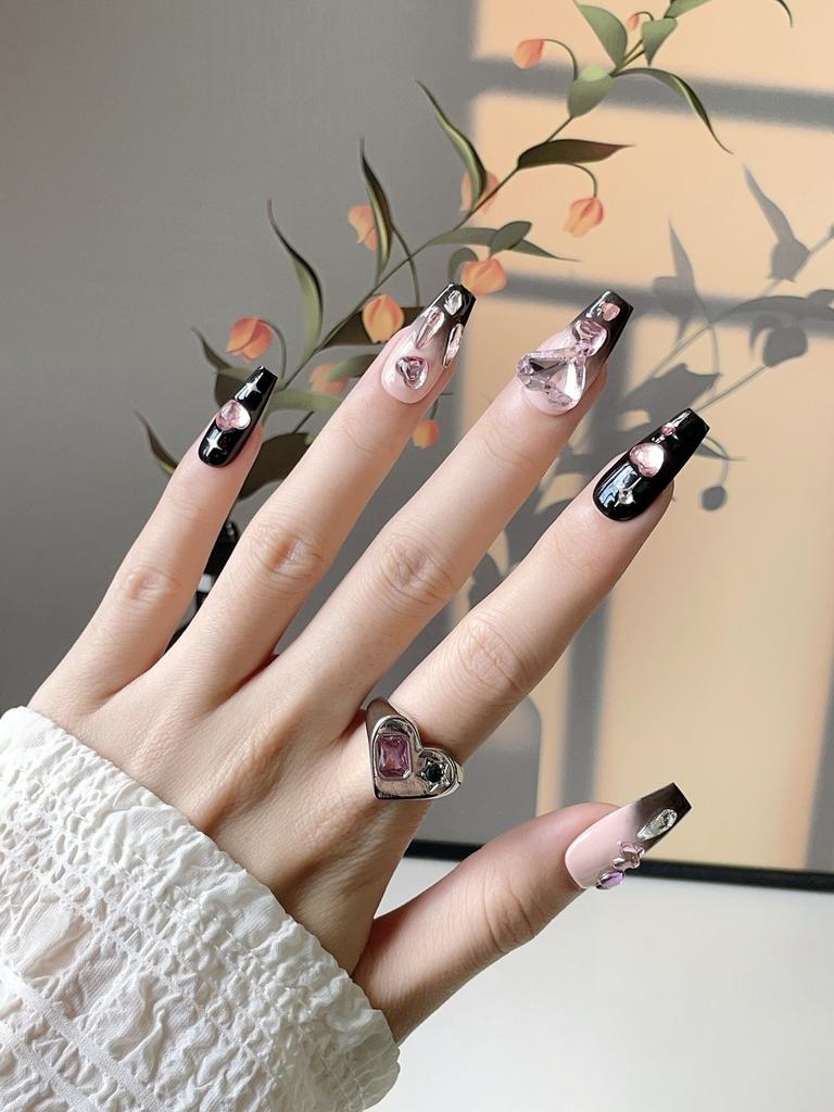 Chinese Brand Y2k Nail Art Stickers In Long Wearing Style For Universal Use