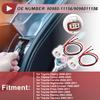 X Autohaux 2Set Side Marker Light Socket Wiring for Toyota Camry No.90980-11156