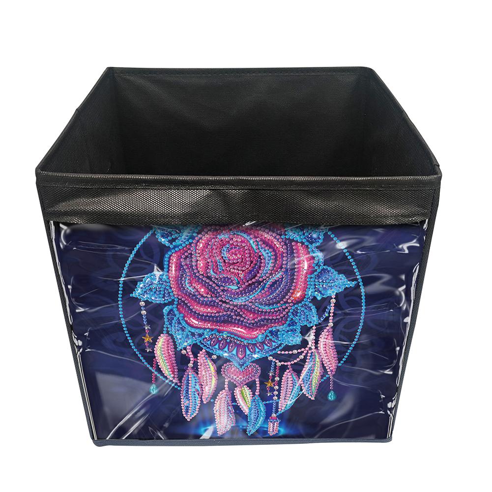 Diamond Painting Storage Bin Canvas Organizer Box Diamond Painting Kit Diamond Painting Storage Container Home & Office Decor