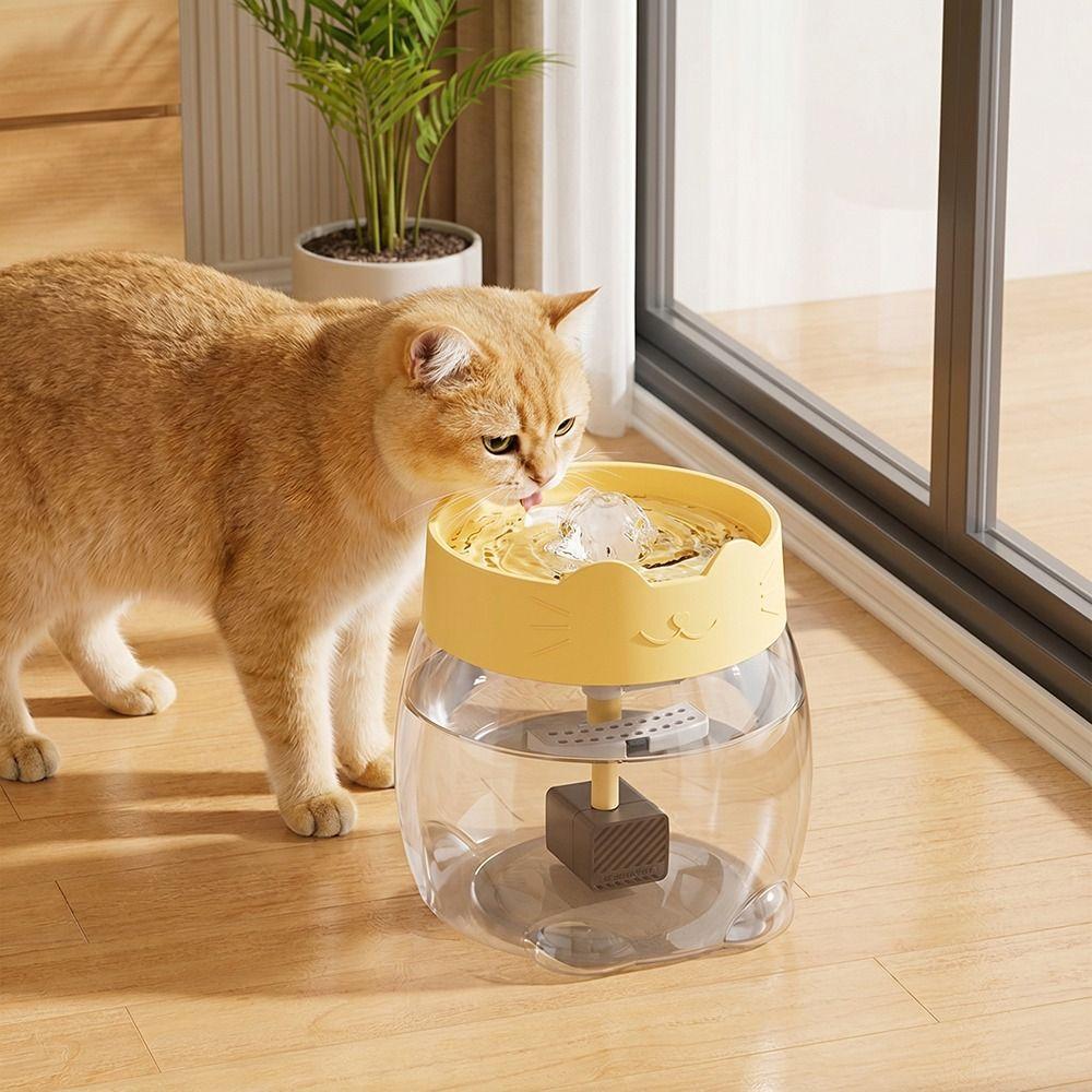 Large Capacity Pet Water Fountain Silent Operation Pet Water Feeder For Dogs