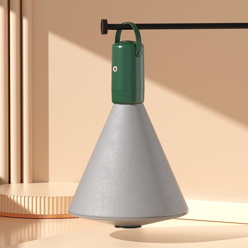 Портативная многофункциональная мини-сушилка – Сушка обуви, подогрев кровати и машина для сушки одежды Style A зелёный