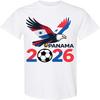 ALLNTRENDS Panama Fußballfan Herren T-Shirt 2026 Fußball Grafik T-Shirt