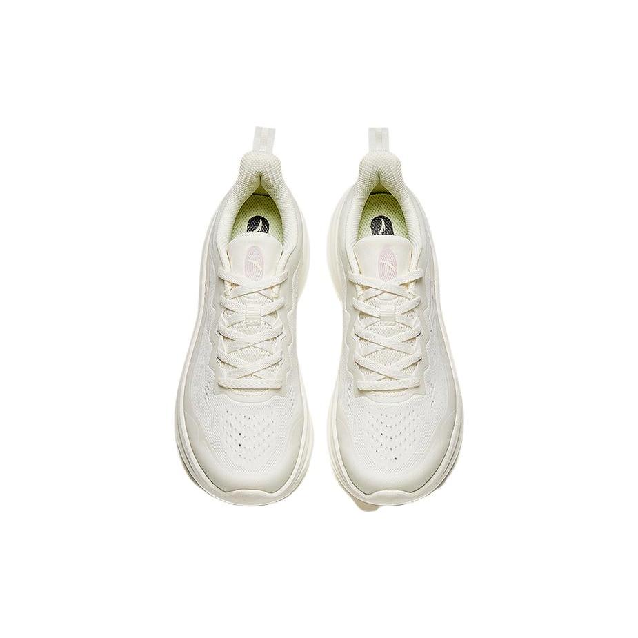 Anta Cushioning Lightweight Low Top Training Running Shoes Women's Ecru