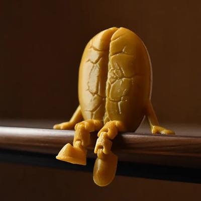 3d Printing Coffee Bean Desktop Decoration,Pla Eco-friendly Coffee Ornament,Home Office,Cafe Desk Decor,Gift For Coffee Love