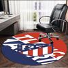 football club Print Round Rug, Washable Floor Carpet, For Entryway Dorm Laundry Room Office Study, Home Decor Birthday Christmas Gift