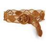 Creative Waxed Twine Belts Fashionable Ethnic Style Knotting Belts Woman Wind Coat Woolen Cloth Accessories
