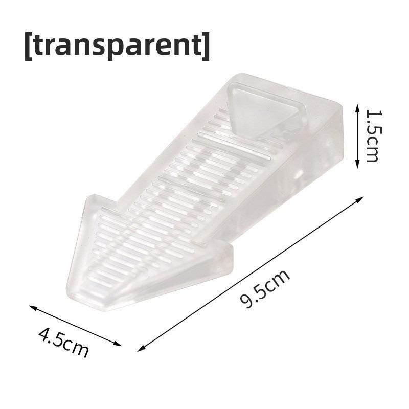 Rubber Wedge Door Stop Stopper Holder Safety Prevent Keep Door From Slamming