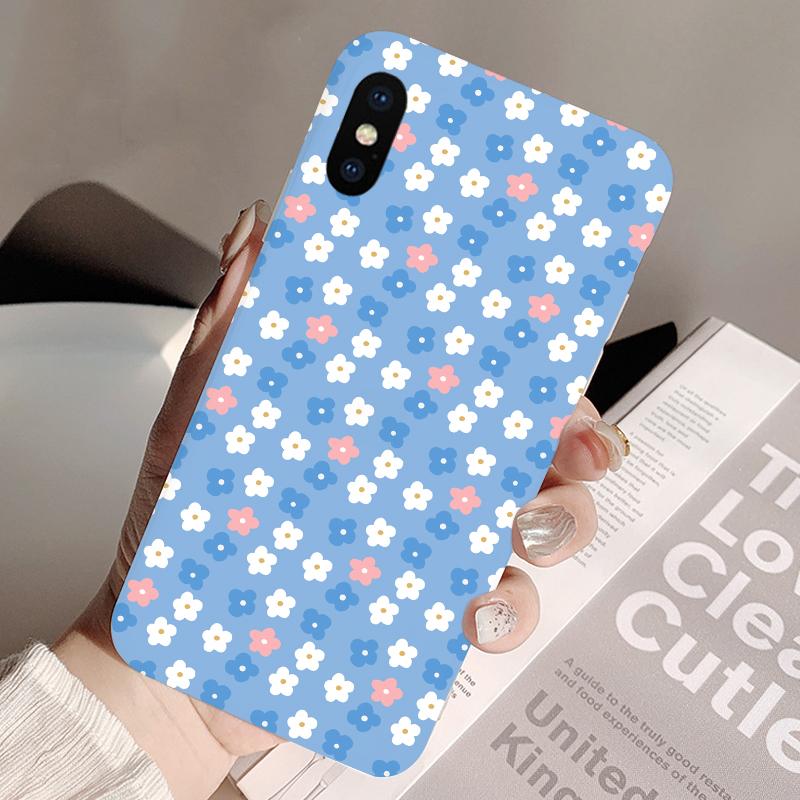 

Чехол с маленьким цветочным рисунком для Samsung Galaxy S22 S21 S20 FE Plus Ultra S10 S9 S8 S7 Edge S10E Note 20 10 Lite, силиконовый чехол For Samsung S20 Plus