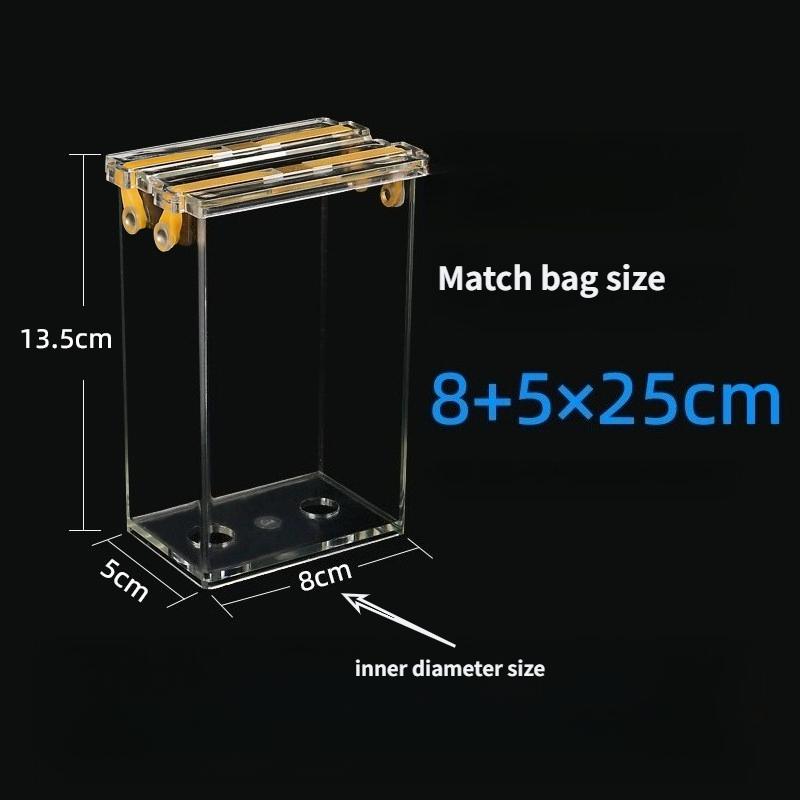 Square Rice Brick Cereal Crop Mold Shaping Transparent Acrylic Rice Brick Bags Mold Coarse Grain Packaging Vacuum Bag Forming Box Molds