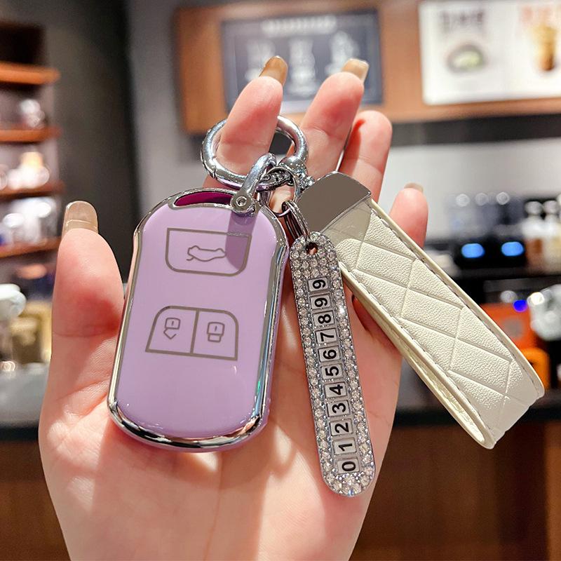 Chery Arrizo & Tiggo Key Cover for Arrizo 5/5plus/GX and Tiggo 3/7 - Car Shell Buckle Bag.