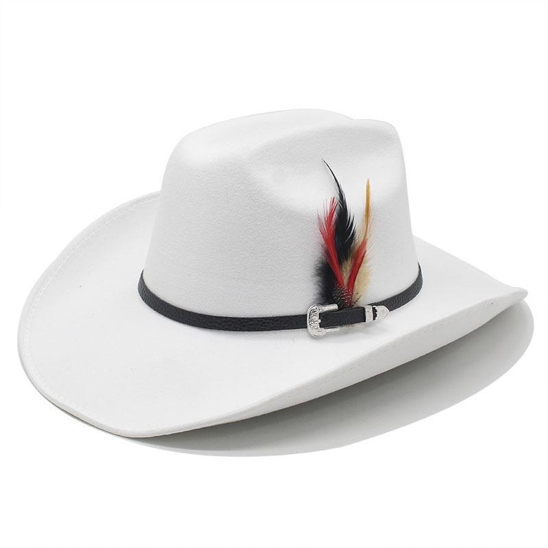 Herbst Winter Herren S Western Cowboyhut Ein Gipfel Oberseite Kamelhut