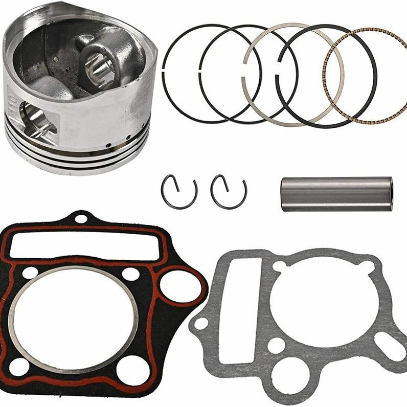 52.4mm Cylinder 110CC 4-Stroke Engine Piston Kit Motor For Jialing Zongshen Lifan Motoblock ATV