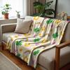 Cloud Vortex Tunnel Sky Soft Flannel Blanket Breathable Warm Throw for Office Car Sofa Kids Room Birthday Xmas Gift