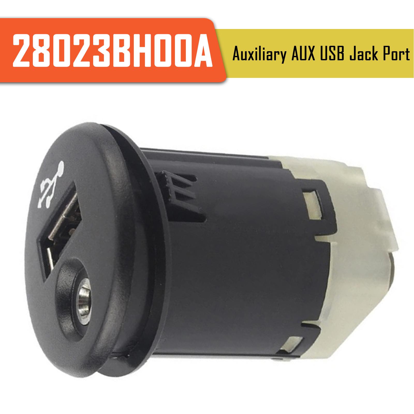 

Auxiliary AUX USB Jack Port 28023BH00A for Nissan Juke 2011-2016