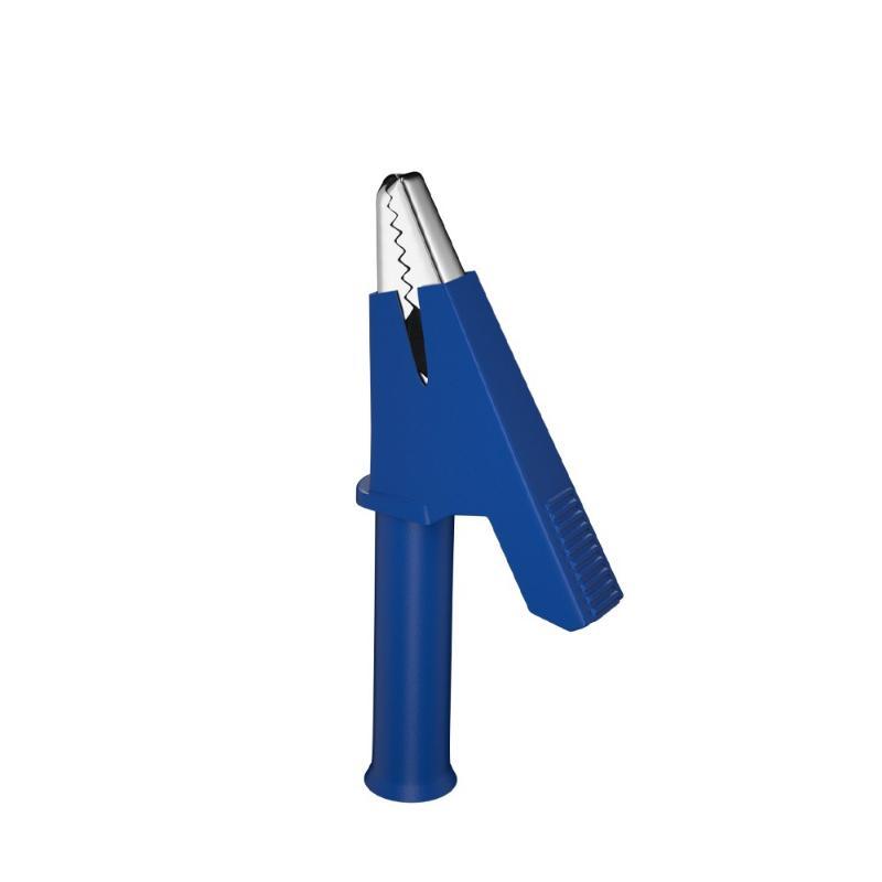 Multicolor Firm Grip Alligator Clips Nickel Plated Copper Insulated Shell for Electrician Testing Laboratory Experiments