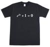 Mens T Shirt Science Geek Euler's Identity Equation 100% Cotton Preshrunk Top