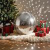 VEVOR Mirror Disco Ball 500 mm Silver Reflective Ball with Hanging Ring, for Party Home Decoration Stage Props DJ Dance Club, 2 Mirror Tile Sizes