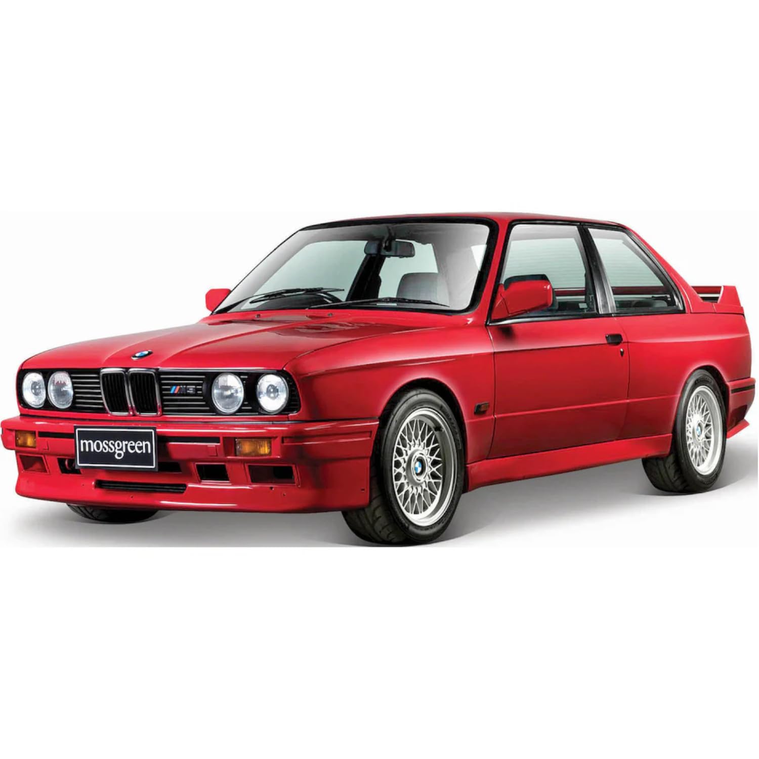 

Bburago 1/24 scale BMW M3 (E30) 1989 Red Diecast Model Car, 1:24 scale 1988 BMW 3 Series M3 18-21100 RD