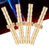 4 stuks 4--4mm Messing Fitting Slangtule Staart Verkleiner Verkleinende Stekker Connector