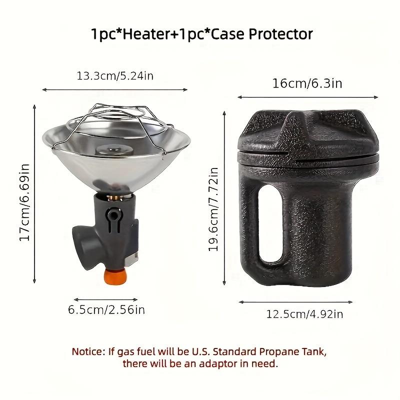 MOUNTAINHIKER Przenośny Mini Kuchenka Gazowa Grzewcza Słoneczna Grzejnik Słoneczny Zewnętrzny Grzejnik Kempingowy Piekarnik Mini Gazowy Mały Podgrzewacz Słoneczny Butan