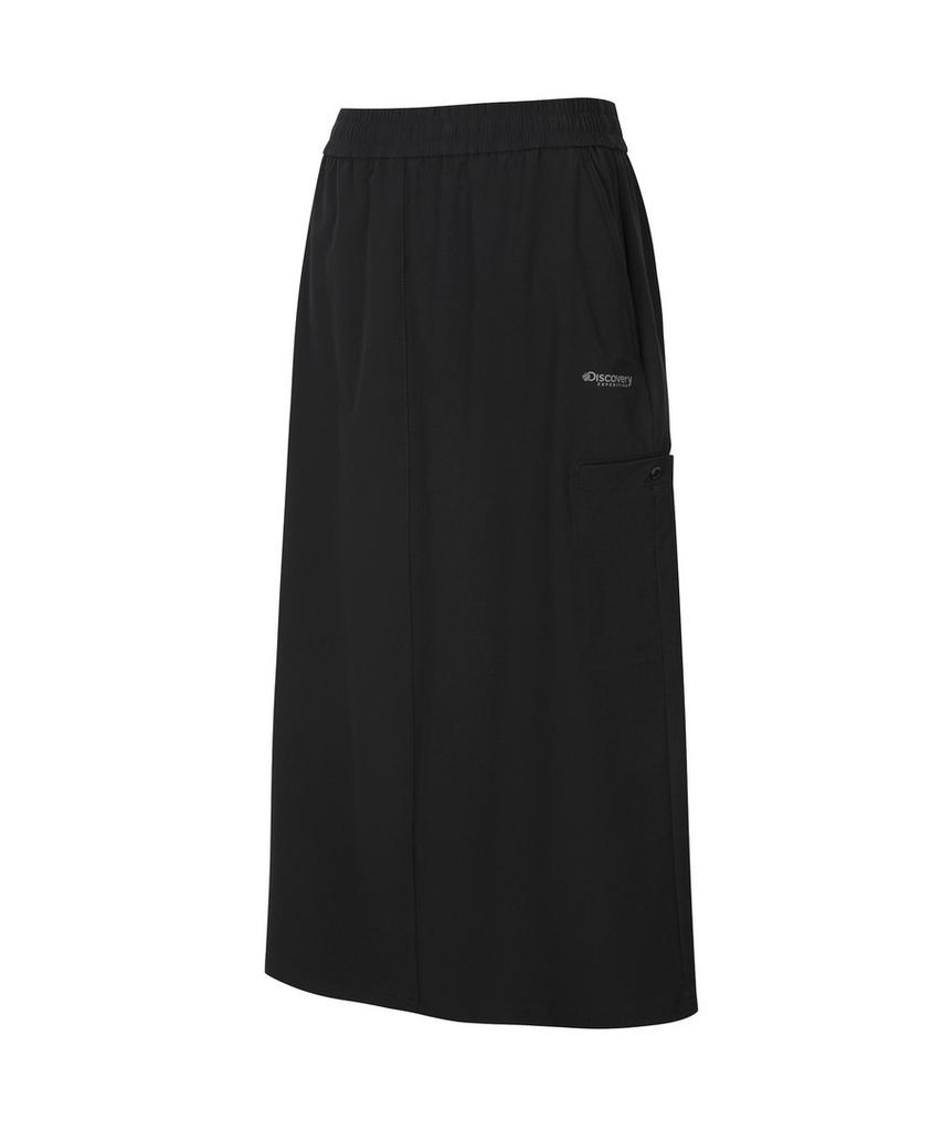 DISCOVERY EXPEDITION Women'S Stretch Woven Training Cargo Skirt (Black)