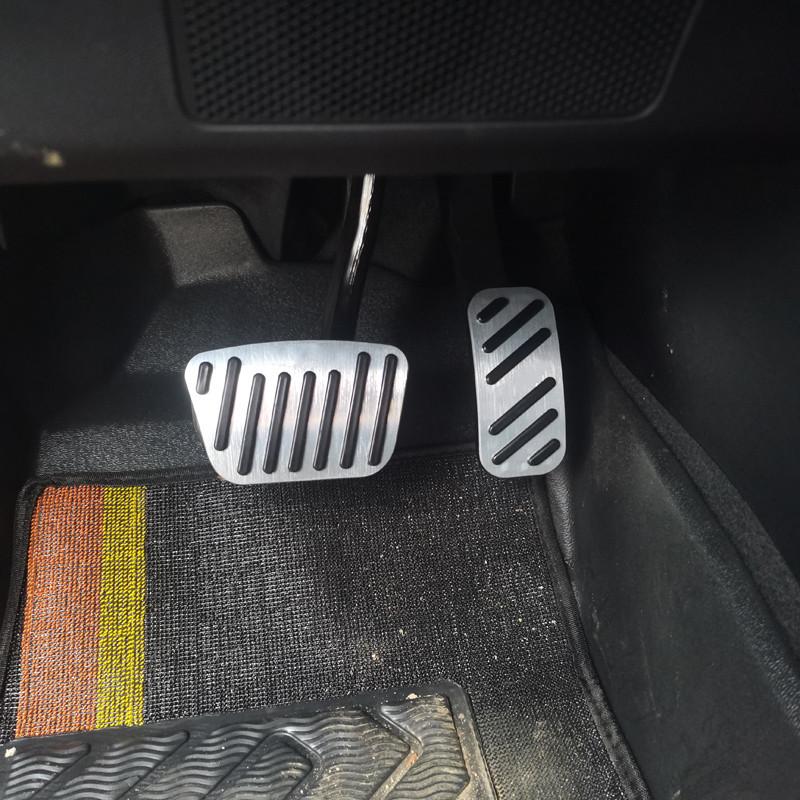 For Lexus LX700h LX 700h 2025 2026 Metal Accelerator Pedal Brake Non-slip Cover Wear-Resistant Mat Car Styling Accessories