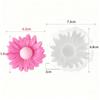 3D Sunflower Candle Silicone Mold Diy Daisy Flower Soap Gypsum Resin Handicrafts Cement Handcrafted Chocolate Cake Baking Tools