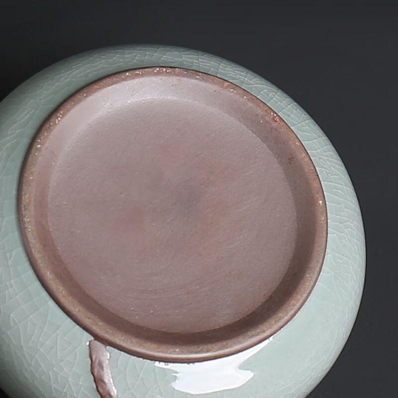 Nierxin Ru Kiln Ceramic Sealed Tea Caddy