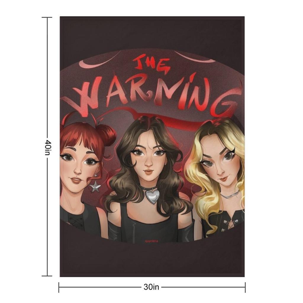 The Warning Fanart Throw Blanket Soft Plaid christmas gifts Personalized Gift Decorative Sofas Blankets