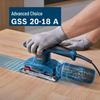 Bosch GSS20-18 Professional Low-Vibration Flat Sander CN plug (adapter included)