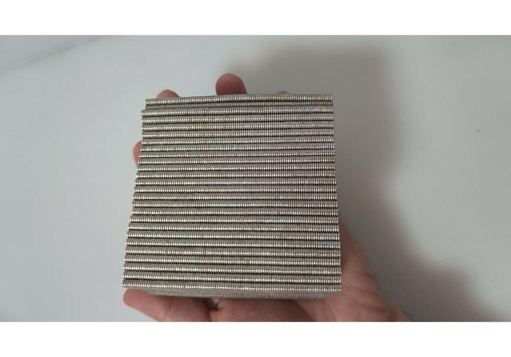 Neodymium Iron Boron Super Strong Double-Sided Refrigerator Magnets - Round & Square