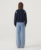 COVERNAT WOMAN Wide Denim Pants Light Blue