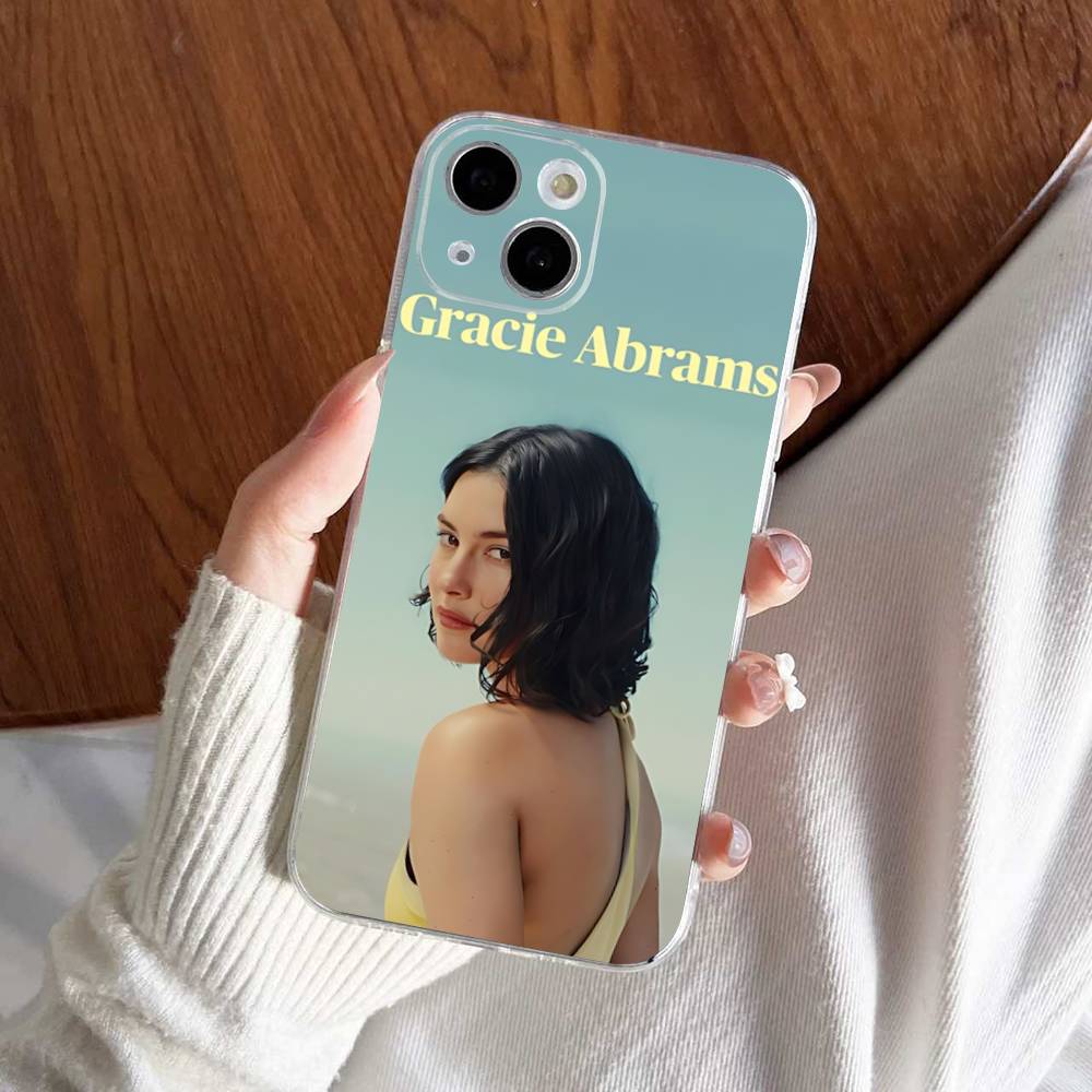 Popular G-gracie Singer A-abrams For IPhone 11 12 13 14 15 16 17 Pro Max Plus 13 Mini Silicone Soft Transparent Back