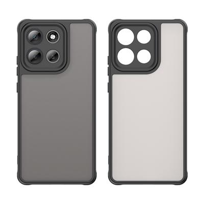Pro Motorola Moto G100 Pro 5G/G86 5G Pouzdro Odolné proti pádu Airbagy Matné Průsvitné PC+TPU Kryt zadní strany telefonu
