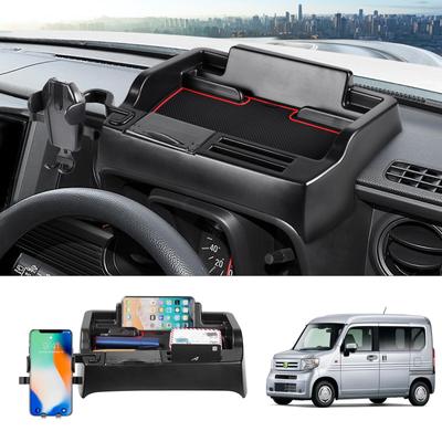 LIMSTYLE Honda JJ1 JJ2 Painel de carro Armazenamento 3D Smartphone Acessório para carro Tapete de borracha Fácil de instalar Bandeja N-VAN, Caixa, Bandeja, Suporte, Suporte, Modelos,