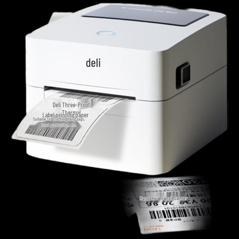 Deli DL-750W 108mm Bluetooth Thermal Label Printer