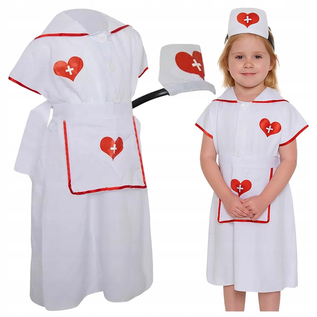[PACZA] Set for girls Nurse Costume Lady Doctor Physician H44