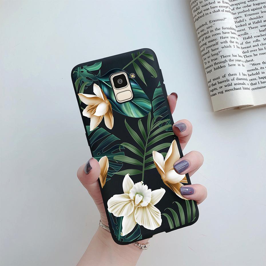 For Samsung J6 2018 Case J600F Soft Silicone Cute Love Heart Flower Cover For Samsung Galaxy J6Plus 2018 J6+ J6 Plus J610F Case