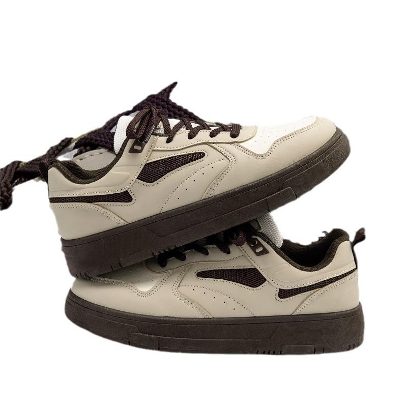 Global popular retro board shoes men's spring platform versatile trend men's shoes niche design casual shoes ZHQ5670