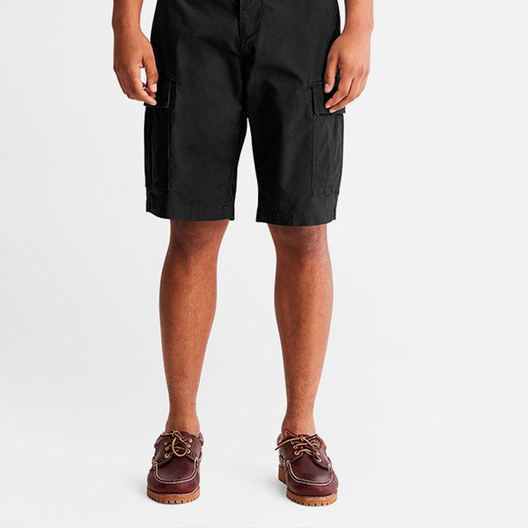 Timberland Cargo Shorts Men's Black Moderate A25E4-001