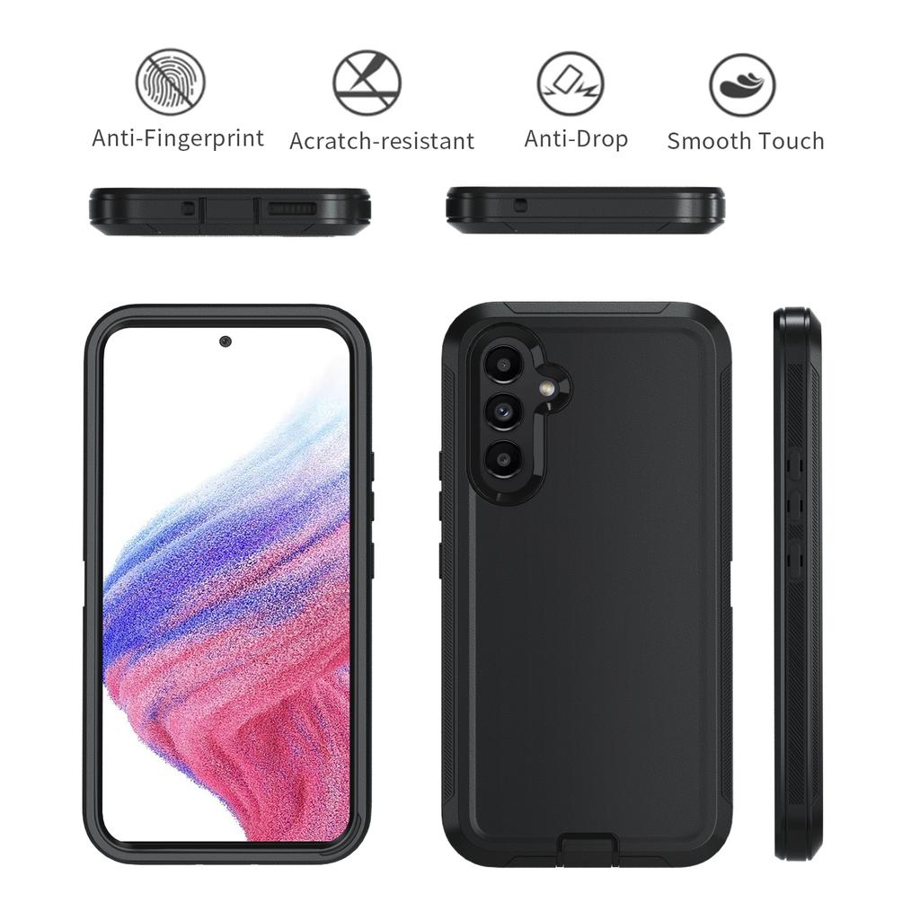 Shockproof Dustproof Hard 3-in-1 360 Full Protective Phone Case for Samsung A54