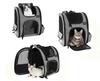Foldable Expandable Pet Backpack with Adjustable Height and Customizable Logo – Breathable Double-Shoulder Design for Outdoor Use