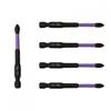 5pcs Batch Head Alloy Steel Black Cross Magnetic Non-slip