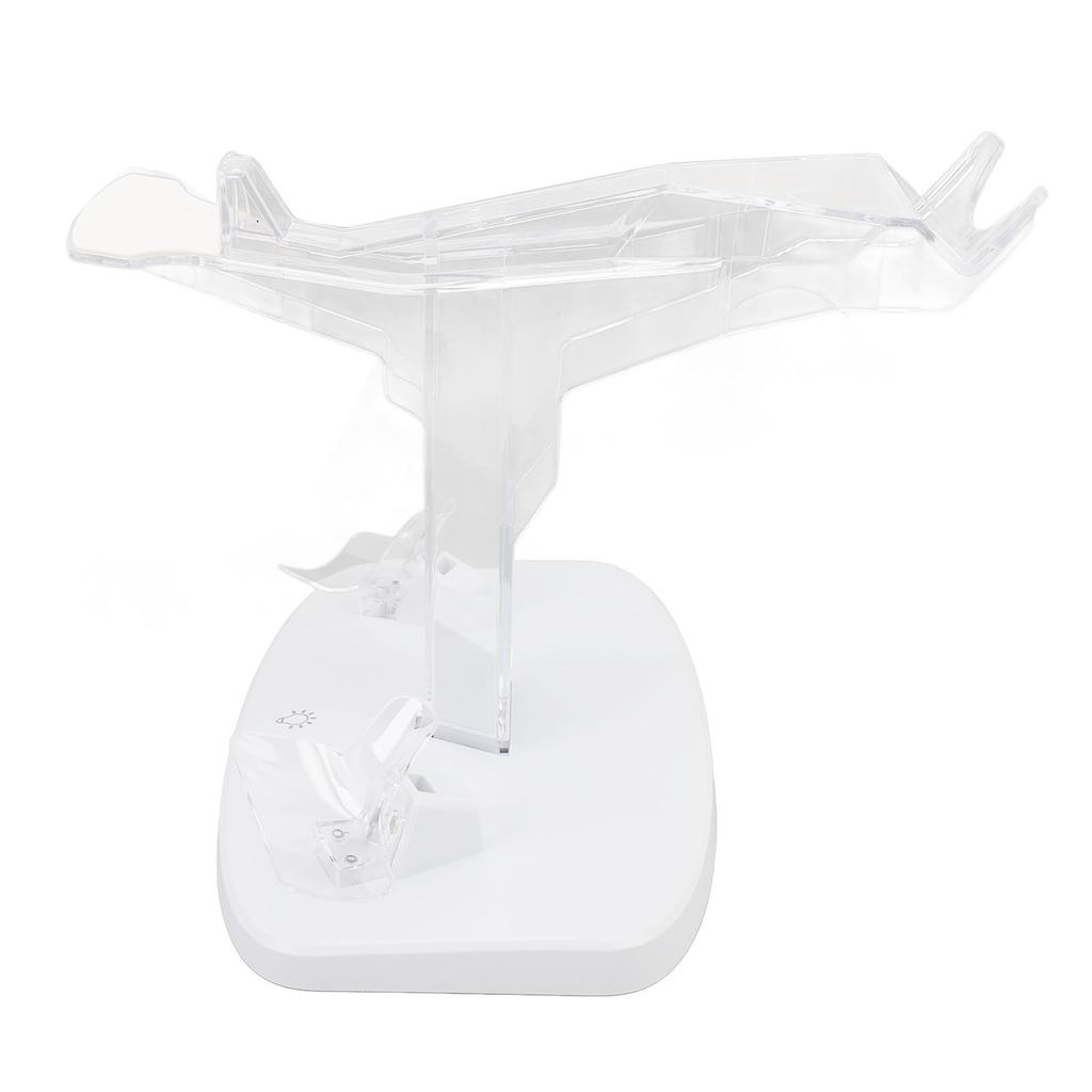 Controller Charging Dock for PS Detachable Headset Holder Display Stand for VR2 with Led Indicator 2 Clasp Type C Cable