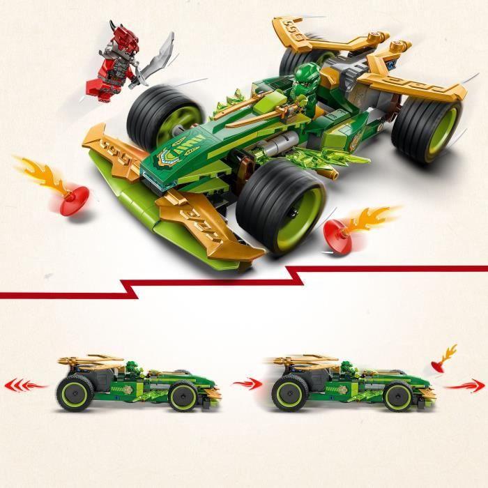 LEGO NINJAGO 71828 La voiture de course à rétrofriction de Lloyd - Jouet de construction