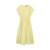 LAP Cap Sleeve Smocking Long Dress Ar2Wo560