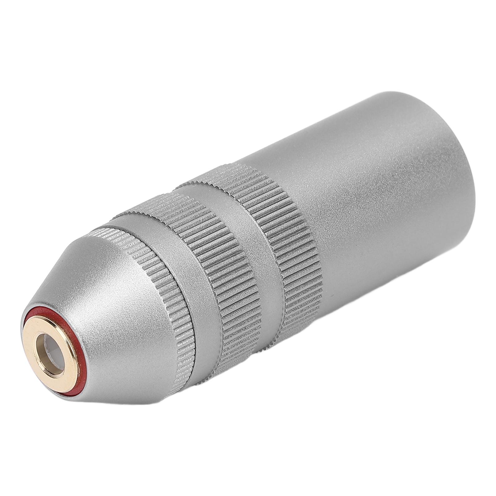 

XLR to 4.4mm Adapter 4Pin XLR Male to 4.4mm Balanced Female Adapter for Microphone Mixer Active