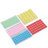 200 Pcs Bump Dots for Visually Impaired Silicone Low Vision Braille Stickers Raised Tactile Dots for Keyboard Switches