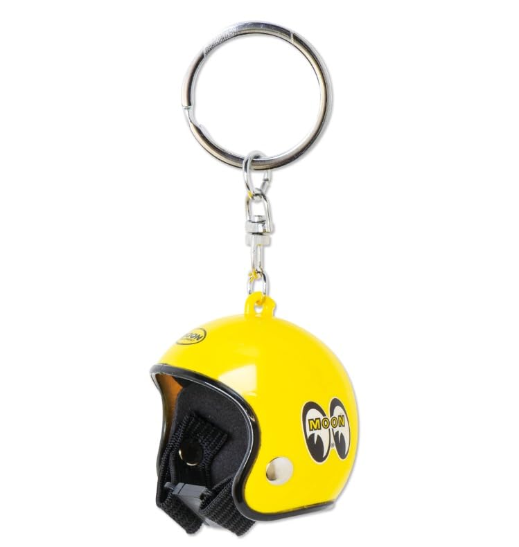 

MOONEYES Miniature MOON Helmet Key Ring MOONEYES Keychain American Goods Motorcycle MKR211YE