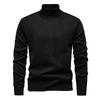 Mens Thick Knit Turtleneck Sweater Winter Warm Casual Base Layer Adults
